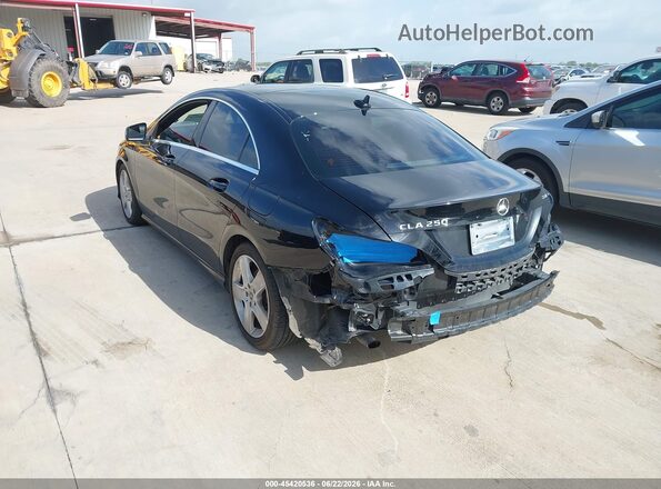 WDDSJ4EB0KN739842 2019 MERCEDES-BENZ CLA 250 Black უკანა მარცხენა