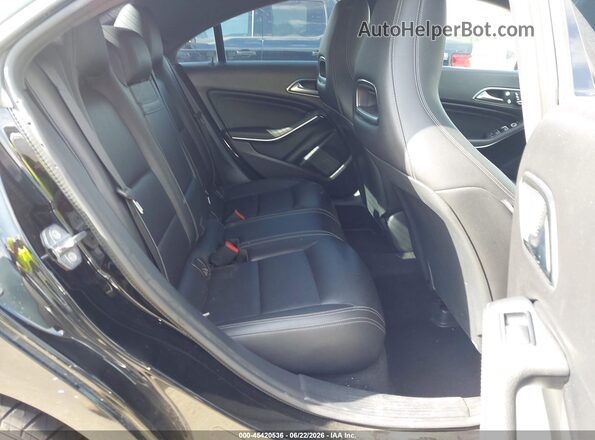 WDDSJ4EB0KN739842 2019 MERCEDES-BENZ CLA 250 Black VIN კოდის სტიკერის ხედი