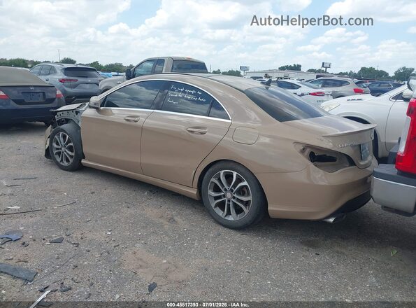 WDDSJ4EB1GN305727 2016 MERCEDES-BENZ CLA 250 Beige Tył lewy