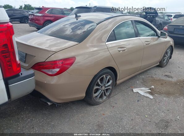 WDDSJ4EB1GN305727 2016 MERCEDES-BENZ CLA 250 Beige Tył prawy