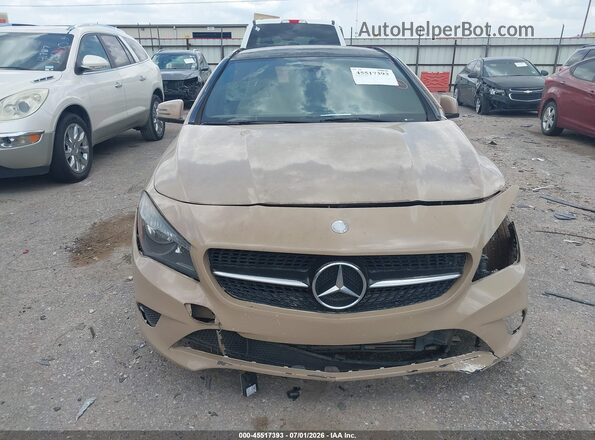 WDDSJ4EB1GN305727 2016 MERCEDES-BENZ CLA 250 Beige Widok deski rozdzielczej