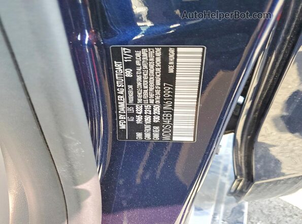 WDDSJ4EB1JN619997 2018 MERCEDES-BENZ CLA-CLASS Blue Շարժիչի բաժամունքի տեսք