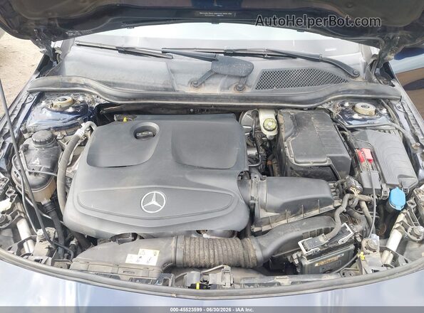 WDDSJ4EB1JN695610 2018 MERCEDES-BENZ CLA 250 Blue Հետևի տեսք