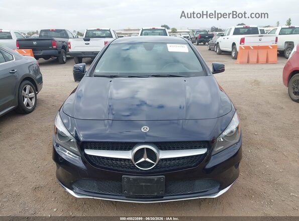 WDDSJ4EB1JN695610 2018 MERCEDES-BENZ CLA 250 Blue Սալոնի հետևի տեսք