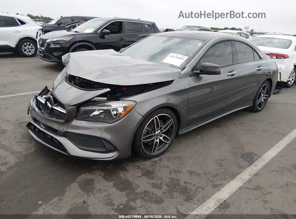 WDDSJ4EB1KN724881 2019 MERCEDES-BENZ CLA 250 Gray Front left