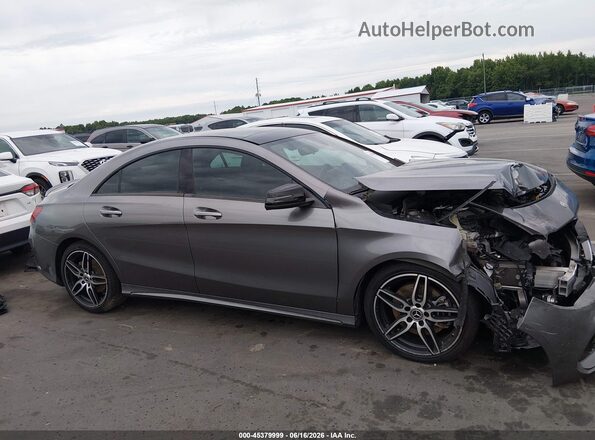 WDDSJ4EB1KN724881 2019 MERCEDES-BENZ CLA 250 Gray Rear interior view