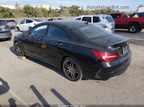 WDDSJ4EB1KN738103 2019 MERCEDES-BENZ CLA 250 Черный Задняя левая четверть