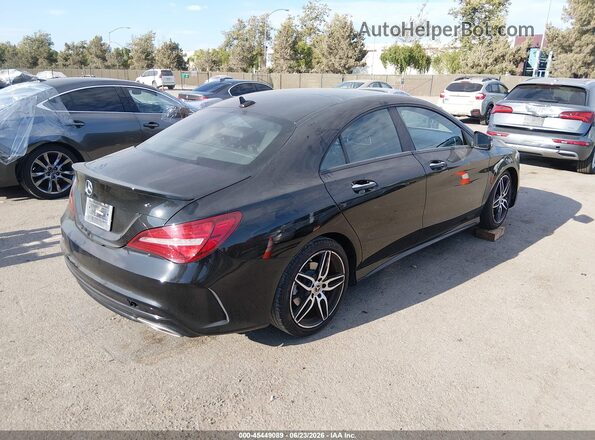 WDDSJ4EB1KN738103 2019 MERCEDES-BENZ CLA 250 Черный Задняя правая четверть