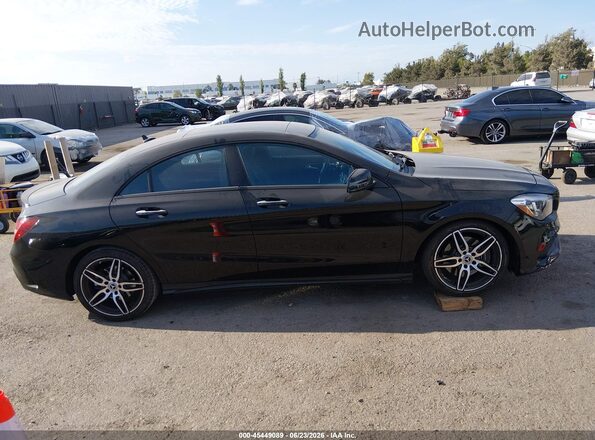 WDDSJ4EB1KN738103 2019 MERCEDES-BENZ CLA 250 Черный Вид задней части салона