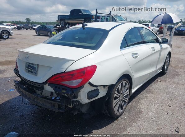 WDDSJ4EB2JN549734 2018 MERCEDES-BENZ CLA 250 White Trasero derecho