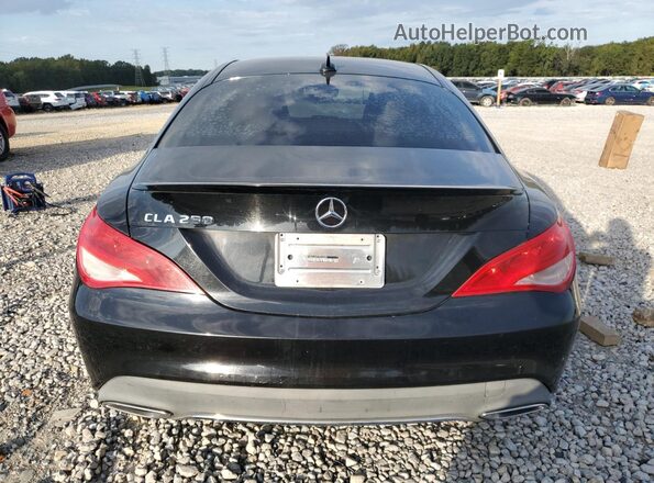 WDDSJ4EB2JN560989 2018 MERCEDES-BENZ CLA-CLASS Black Vista trasera