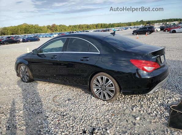 WDDSJ4EB2JN560989 2018 MERCEDES-BENZ CLA-CLASS Black Trasero izquierdo