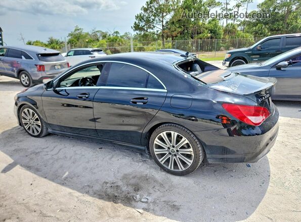 WDDSJ4EB2JN643189 2018 MERCEDES-BENZ CLA-CLASS Black Tył lewy