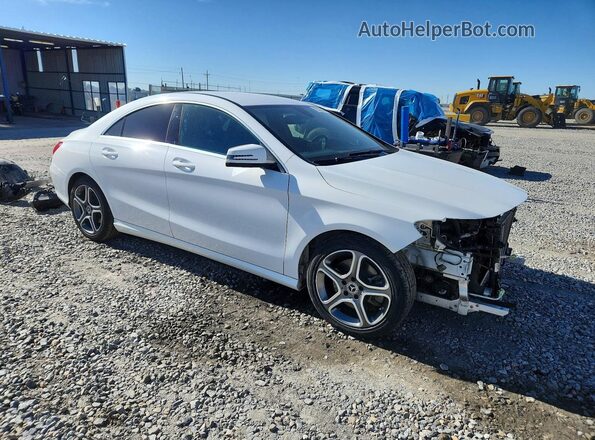 WDDSJ4EB2JN696930 2018 MERCEDES-BENZ CLA-CLASS Белый 