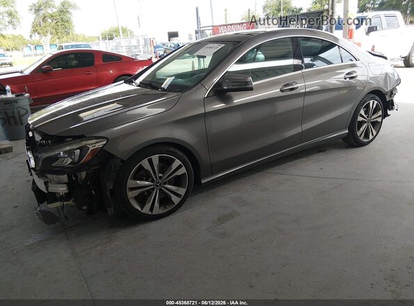 WDDSJ4EB2KN744007 2019 MERCEDES-BENZ CLA 250 Gray Передня ліва чверть