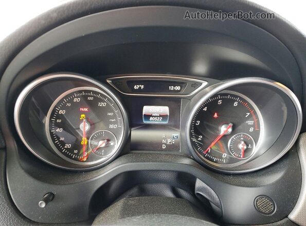 WDDSJ4EB2KN749885 2019 MERCEDES-BENZ CLA-CLASS Black Widok zestawu wskaźników