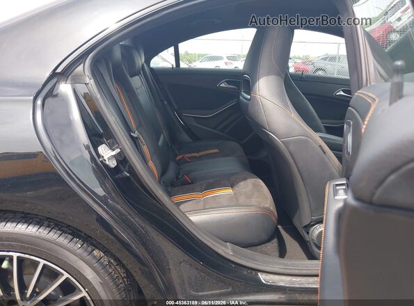 WDDSJ4EB3GN299347 2016 MERCEDES-BENZ CLA 250 Black Vista de la etiqueta del VIN
