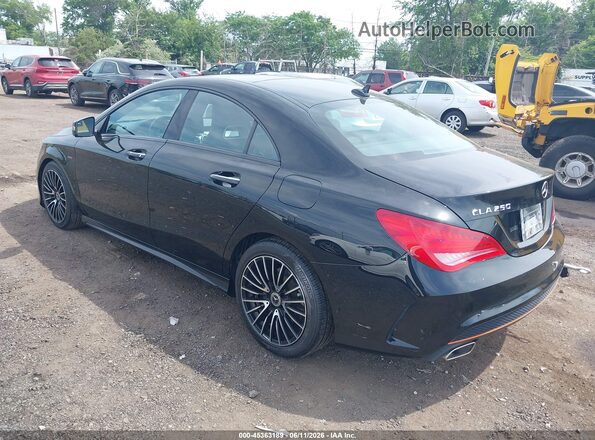 WDDSJ4EB3GN299347 2016 MERCEDES-BENZ CLA 250 Black Trasero izquierdo