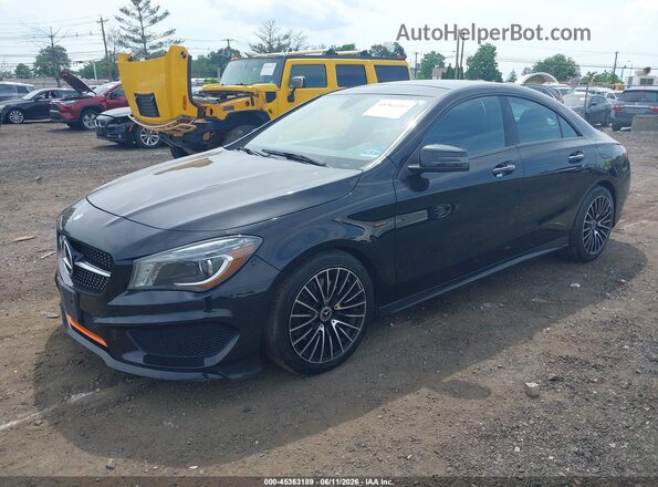 WDDSJ4EB3GN299347 2016 MERCEDES-BENZ CLA 250 Black Vista tres cuartos delantera izquierda