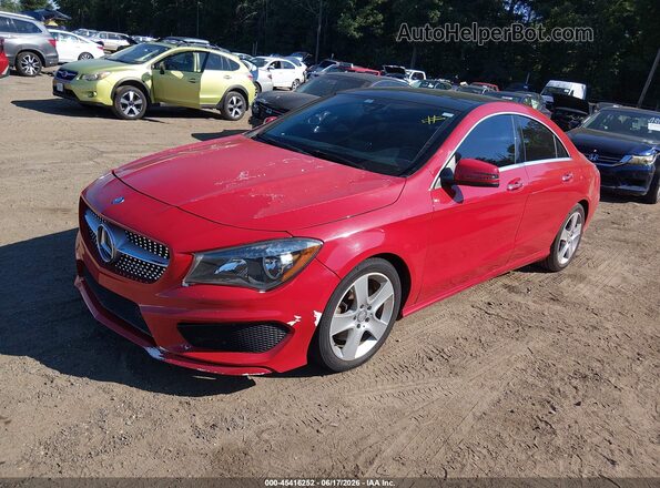 WDDSJ4EB3GN334355 2016 MERCEDES-BENZ CLA 250 Red 