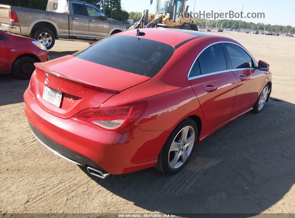 WDDSJ4EB3GN334355 2016 MERCEDES-BENZ CLA 250 Red 