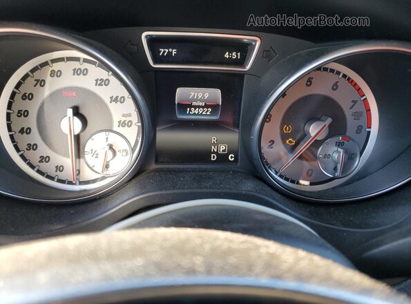 WDDSJ4EB3GN363225 2016 MERCEDES-BENZ CLA-CLASS Silver ხელსაწყოთა პანელის ხედი