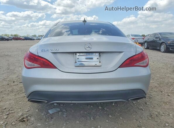 WDDSJ4EB3HN462676 2017 MERCEDES-BENZ CLA-CLASS Серебряный Вид сзади