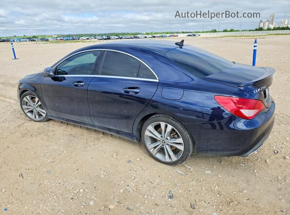 WDDSJ4EB3JN525264 2018 MERCEDES-BENZ CLA-CLASS Blue Rear left