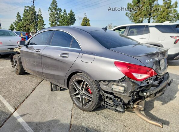 WDDSJ4EB3JN595136 2018 MERCEDES-BENZ CLA-CLASS Gray Задня ліва чверть