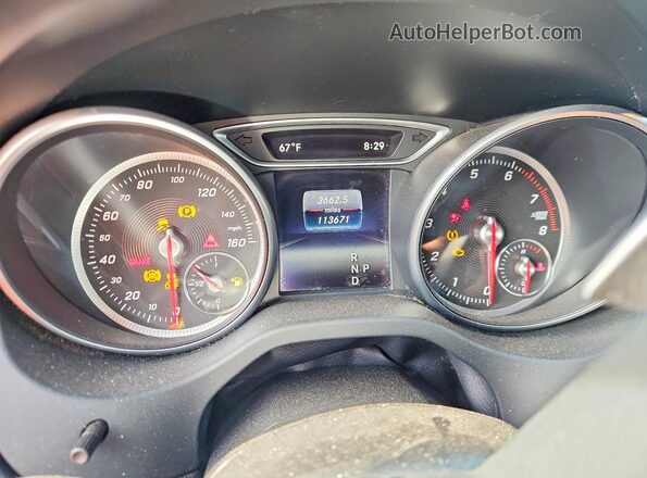 WDDSJ4EB3JN595136 2018 MERCEDES-BENZ CLA-CLASS Gray Вид щитка приладів