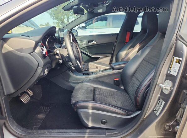 WDDSJ4EB3JN595136 2018 MERCEDES-BENZ CLA-CLASS Gray Вид салону спереду