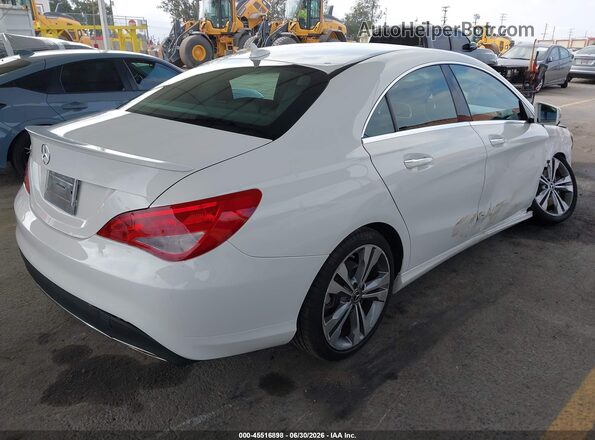 WDDSJ4EB3KN753086 2019 MERCEDES-BENZ CLA 250 White Հետևի աջ