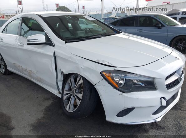 WDDSJ4EB3KN753086 2019 MERCEDES-BENZ CLA 250 White Դիմացի տեսք