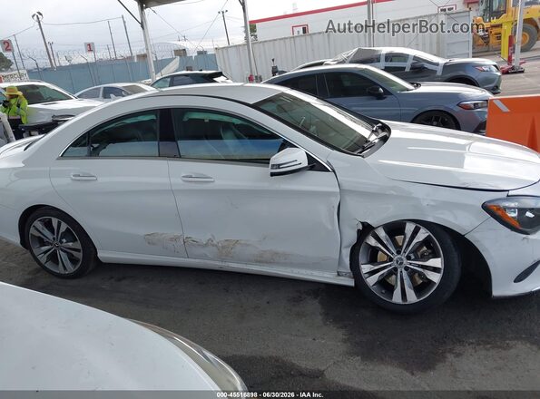 WDDSJ4EB3KN753086 2019 MERCEDES-BENZ CLA 250 White Սալոնի հետևի տեսք