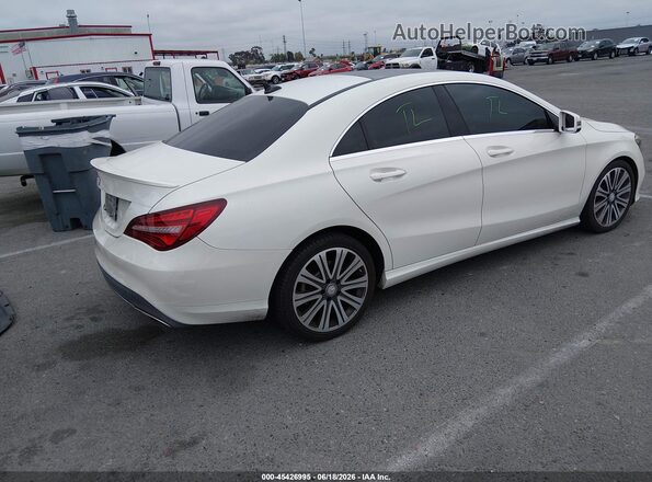 WDDSJ4EB4JN517092 2018 MERCEDES-BENZ CLA 250 White Հետևի աջ
