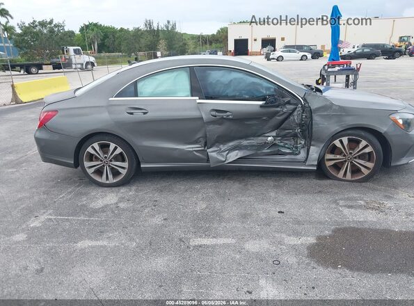 WDDSJ4EB4JN526519 2018 MERCEDES-BENZ CLA 250 Gray 