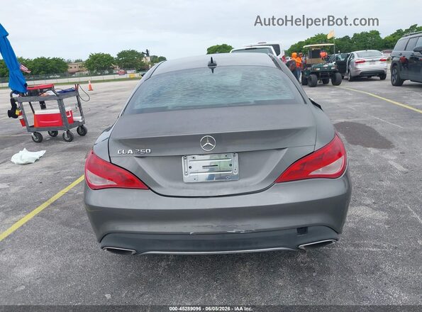 WDDSJ4EB4JN526519 2018 MERCEDES-BENZ CLA 250 Gray 