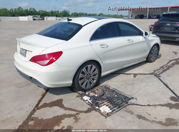 WDDSJ4EB4JN576241 2018 MERCEDES-BENZ CLA 250 White Հետևի աջ