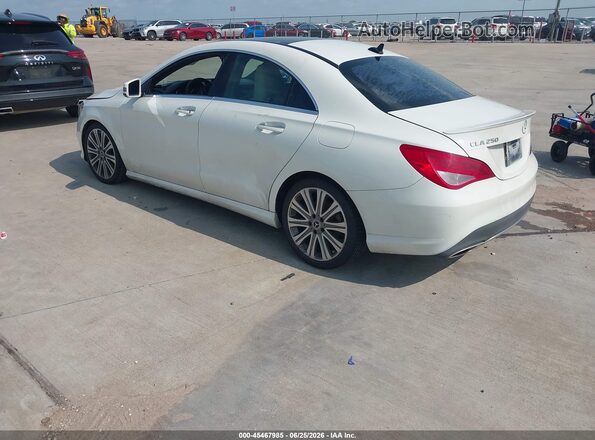 WDDSJ4EB4JN576241 2018 MERCEDES-BENZ CLA 250 White Հետևի ձախ