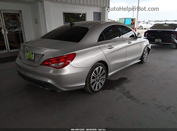 WDDSJ4EB4JN604460 2018 MERCEDES-BENZ CLA 250 Silver Հետևի աջ