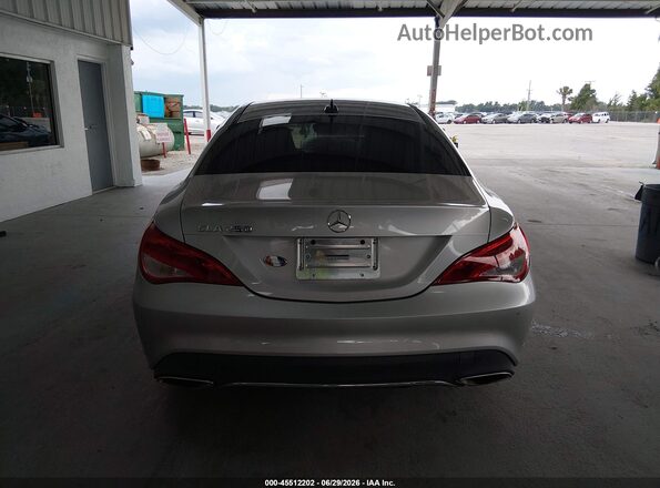 WDDSJ4EB4JN604460 2018 MERCEDES-BENZ CLA 250 Silver 