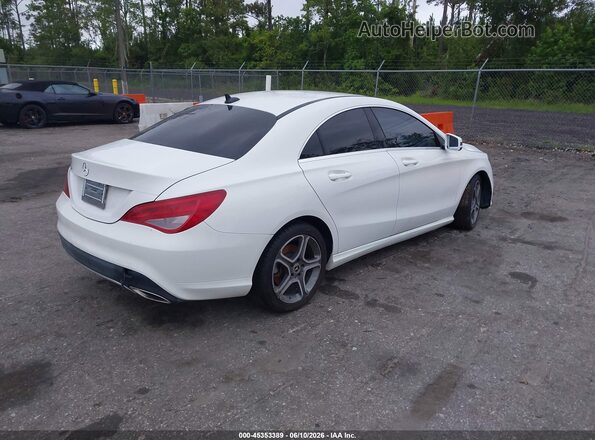 WDDSJ4EB4KN741139 2019 MERCEDES-BENZ CLA 250 Белый Задняя правая четверть