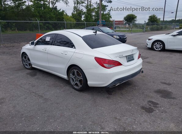 WDDSJ4EB4KN741139 2019 MERCEDES-BENZ CLA 250 Белый Задняя левая четверть