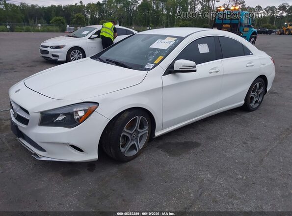 WDDSJ4EB4KN741139 2019 MERCEDES-BENZ CLA 250 Белый Передняя левая четверть