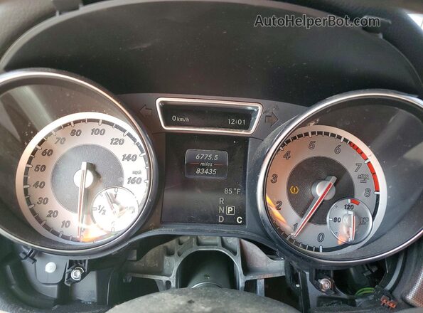 WDDSJ4EB5GN340240 2016 MERCEDES-BENZ CLA-CLASS Black Vista del cuadro de instrumentos