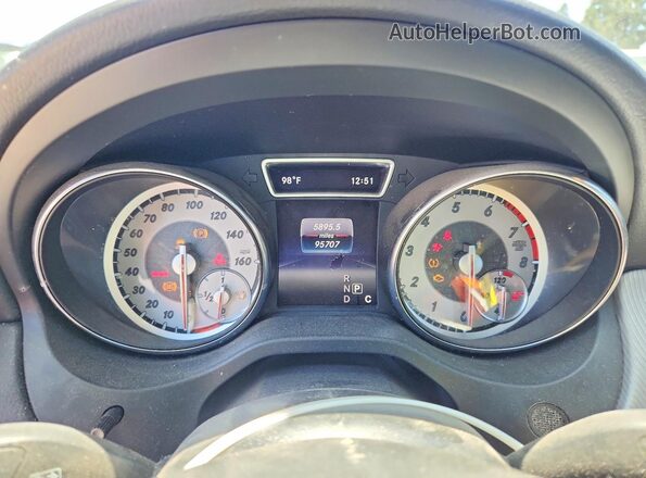 WDDSJ4EB5GN342392 2016 MERCEDES-BENZ CLA-CLASS Black Սարքավորումների վահանակի տեսք