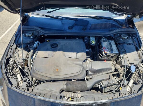 WDDSJ4EB5GN342392 2016 MERCEDES-BENZ CLA-CLASS Black Սալոնի հետևի տեսք