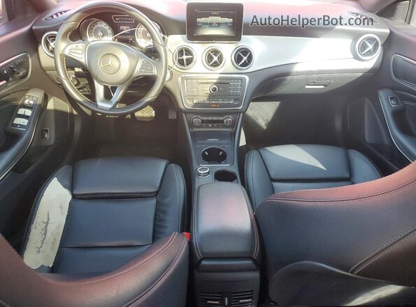 WDDSJ4EB5GN391737 2016 MERCEDES-BENZ CLA-CLASS Red Dashboard view
