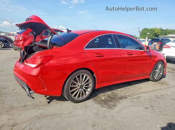 WDDSJ4EB5GN391737 2016 MERCEDES-BENZ CLA-CLASS Red Rear right