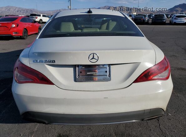 WDDSJ4EB5HN497073 2017 MERCEDES-BENZ CLA-CLASS White Rear view